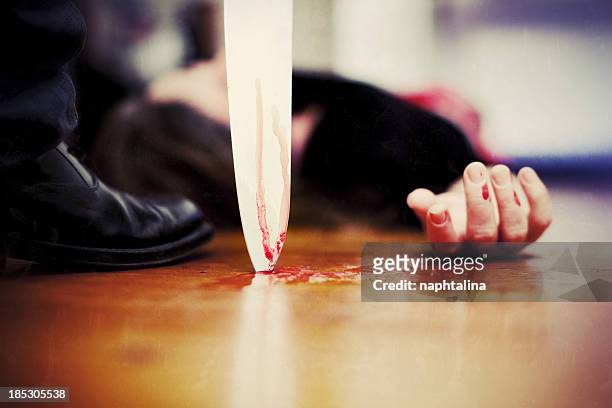 killing scene - killing stock pictures, royalty-free photos & images
