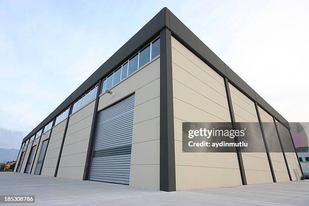 warehouse building - office building exterior small stock pictures, royalty-free photos & images