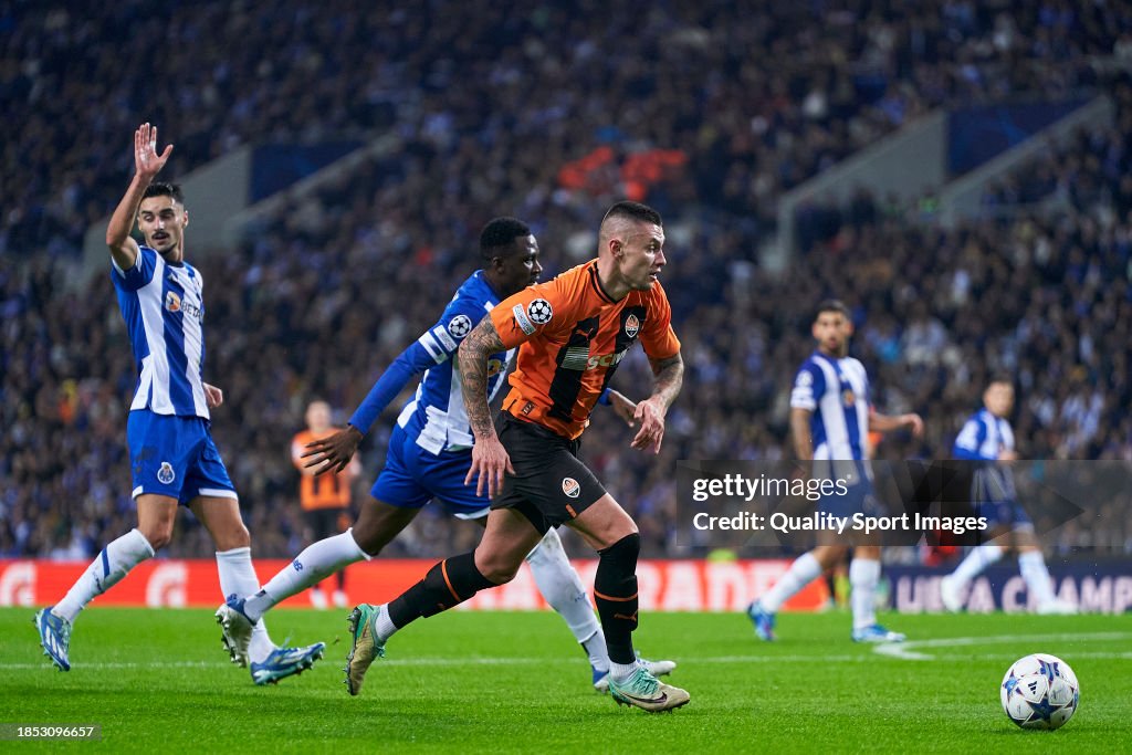 FC Porto v FC Shakhtar Donetsk: Group H - UEFA Champions League 2023/24