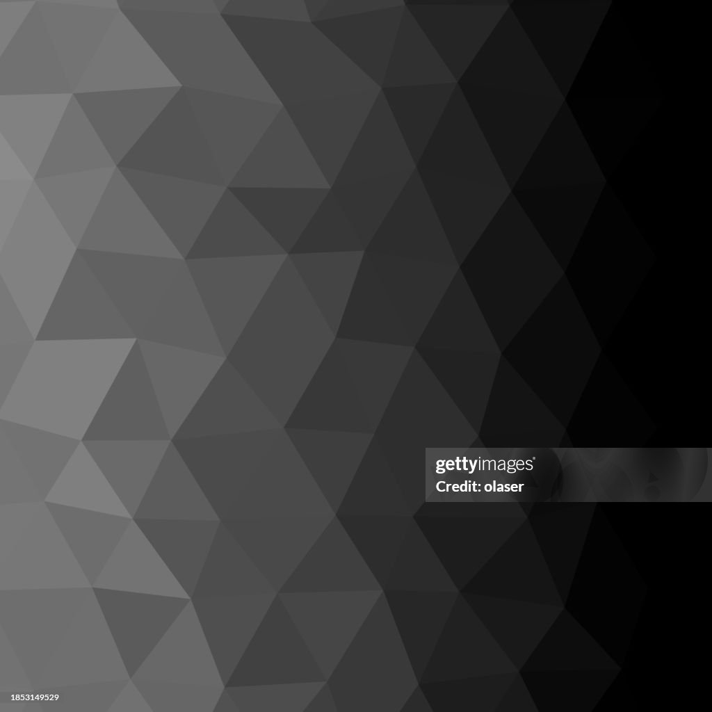 Low Poly Triangle Gradient Variation In Position And Luminance High-Res ...