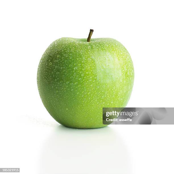 apple green - green apples stock pictures, royalty-free photos & images