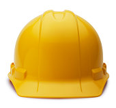 Construction Helmet on White