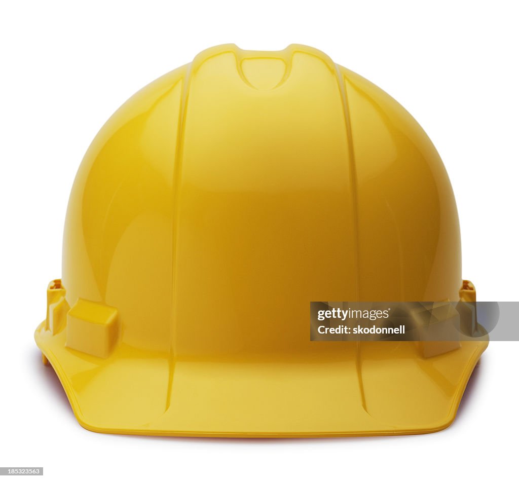 Construction Helmet on White