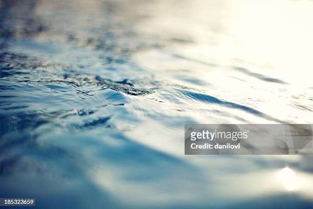 water surface - lake water stock pictures, royalty-free photos & images