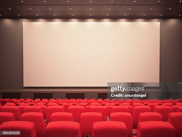 movie theater ii - cinema screen stock pictures, royalty-free photos & images