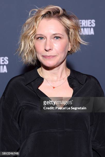 Ophelia Kolb attends the "Les Eclats" By Series Mania Photocall at La Gaite Lyrique on December 13, 2023 in Paris, France.