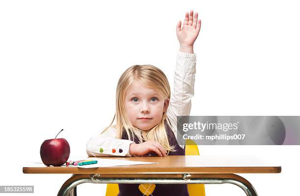 bambino di scuola elementare - child isolated foto e immagini stock