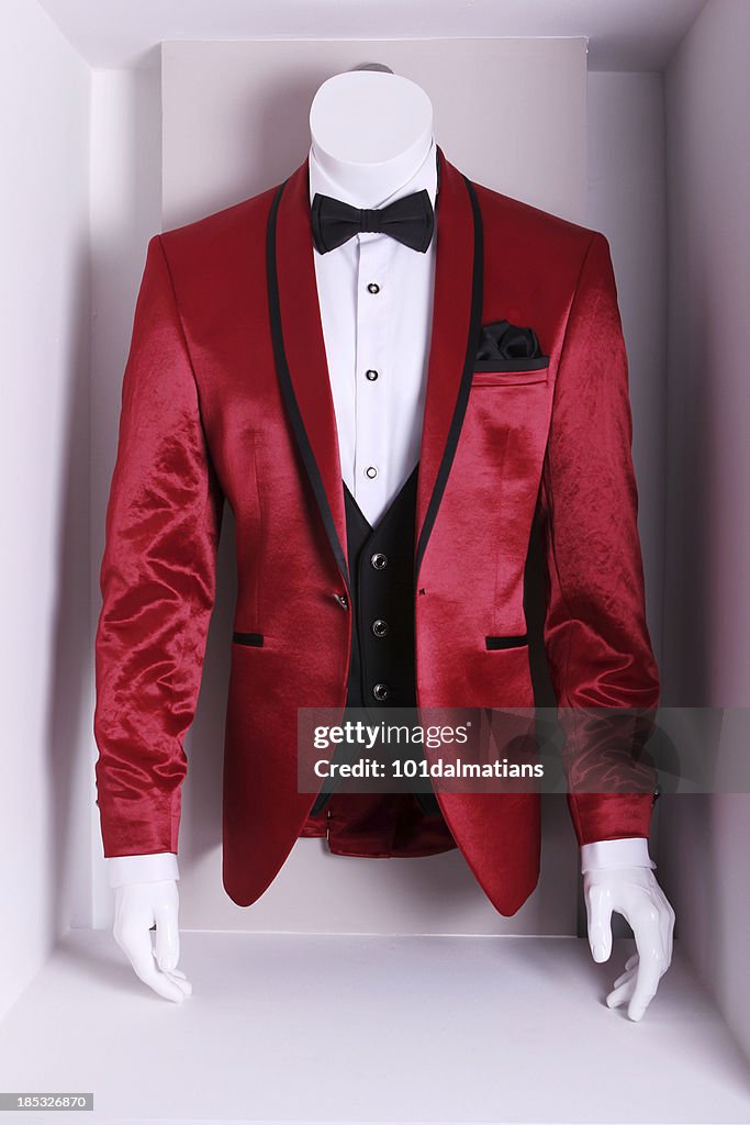 Red Elegant Suit