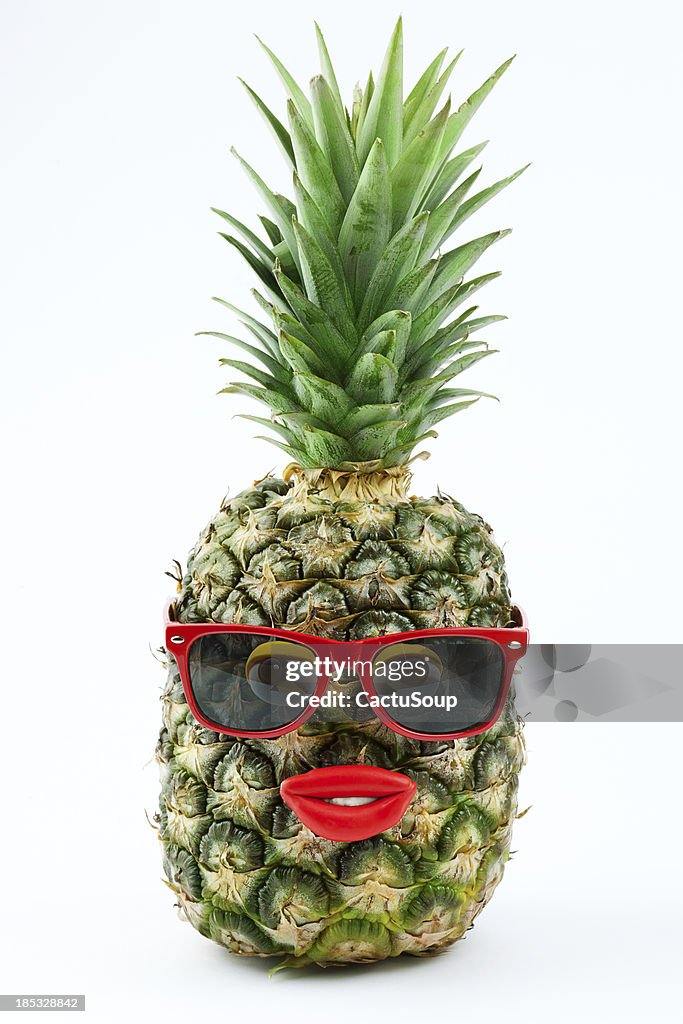 Pineapple portrait