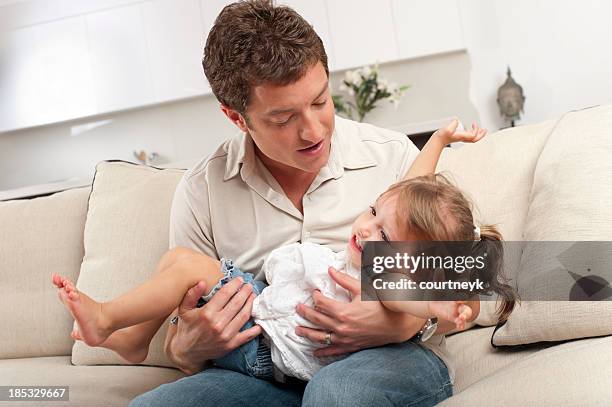 little girl throwing a tantrum - kid throwing a tantrum stock pictures, royalty-free photos & images