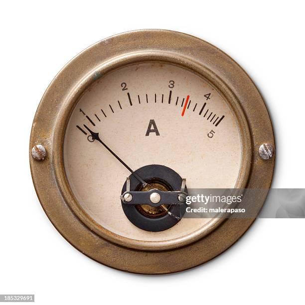 old ammeter - analog stock pictures, royalty-free photos & images