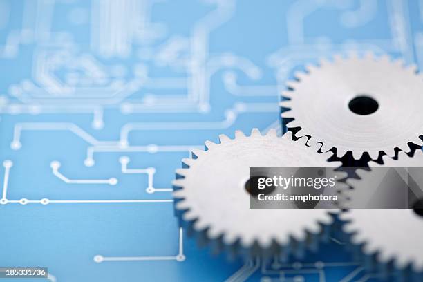 technology background - production design stock pictures, royalty-free photos & images