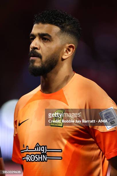 Goalkeeper Abdullah Al-Mayouf of Al Ittihad during the FIFA Club World Cup Saudi Arabia 2023 second round match between Al Ahly FC and Al-Ittihad at...