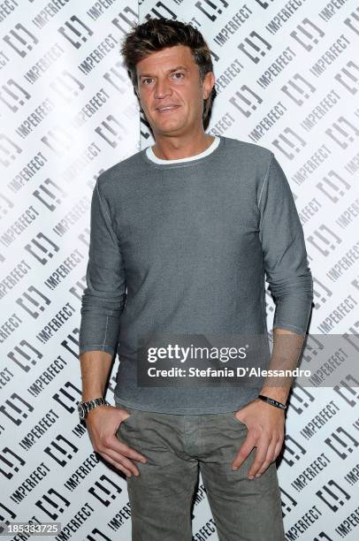 Fabio Castelli attends Imperfect Spring/Summer 2014 Fashion Show on October 18, 2013 in Milan, Italy.