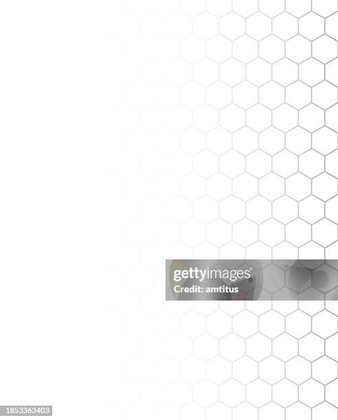 hexagon pattern bg - honeycomb pattern background stock illustrations