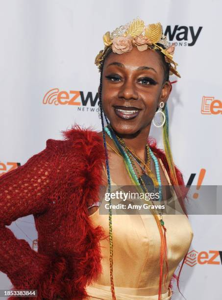 Empress attends the eZWay Family Holiday Celebration Better Vision For Children Toy Drive on December 15, 2023 in Mission Viejo, California.