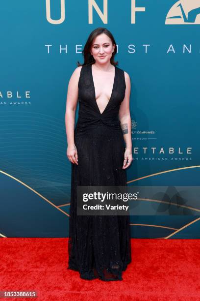 Zelda Williams at the Unforgettable Gala held at the Beverly Hilton on December 16, 2023 in Beverly Hills, California.