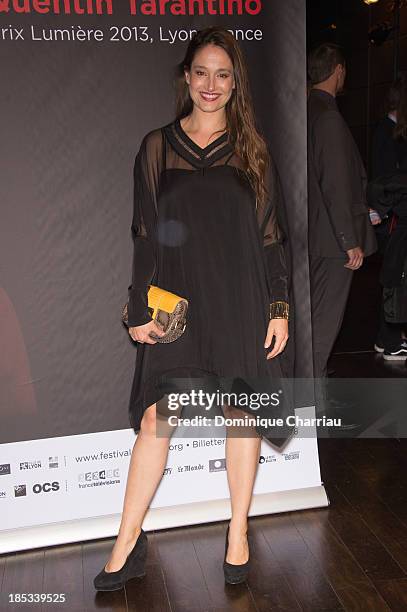 Marie Gillain attends the Tribute to Quentin Tarantino during the 'Lumiere 2013, Grand Lyon Film Festival' on October 18, 2013 in Lyon, France.