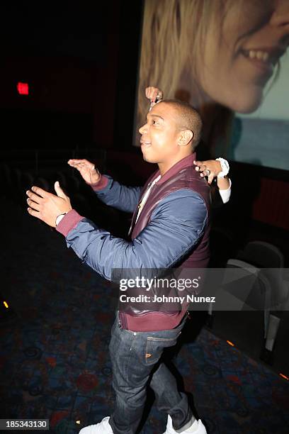 Ja Rule attends the "I'm In Love With a Church Girl" screening at the Regal E-Walk Stadium 13 on October 18, 2013 in New York City.