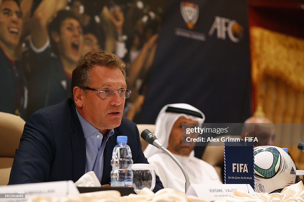 FIFA Secretary General Valcke opens FIFA Football Regional Coaching Workshop