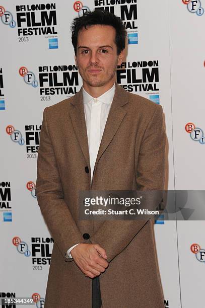 Actor Andrew Scott attends a screening of "Locke" during the 57th BFI London Film Festival at Odeon West End on October 18, 2013 in London, England.