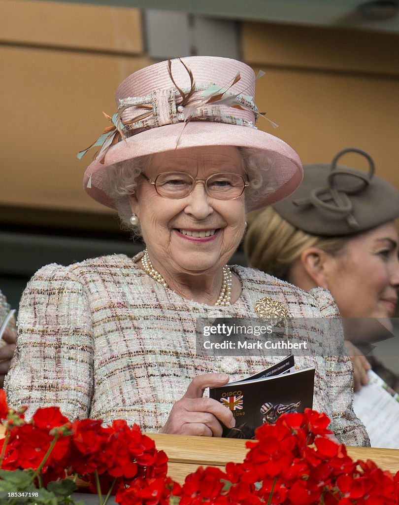 British Champions Day At Ascot Racecourse