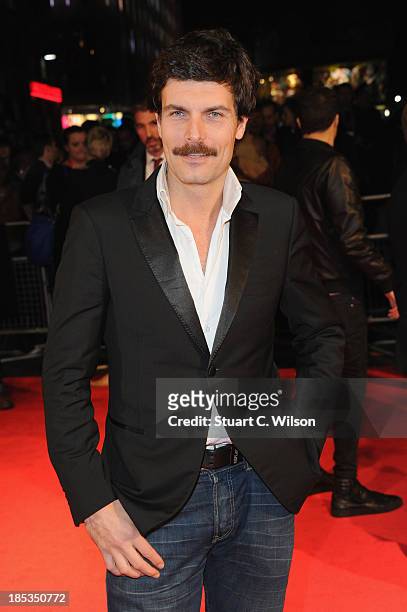 Actor Christophe Paou attends a screening of "Stranger by the Lake" during the 57th BFI London Film Festival at Odeon West End on October 18, 2013 in...