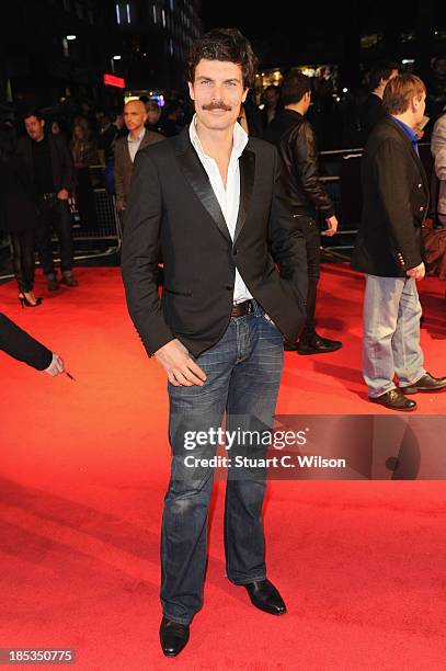 Actor Christophe Paou attends a screening of "Stranger by the Lake" during the 57th BFI London Film Festival at Odeon West End on October 18, 2013 in...