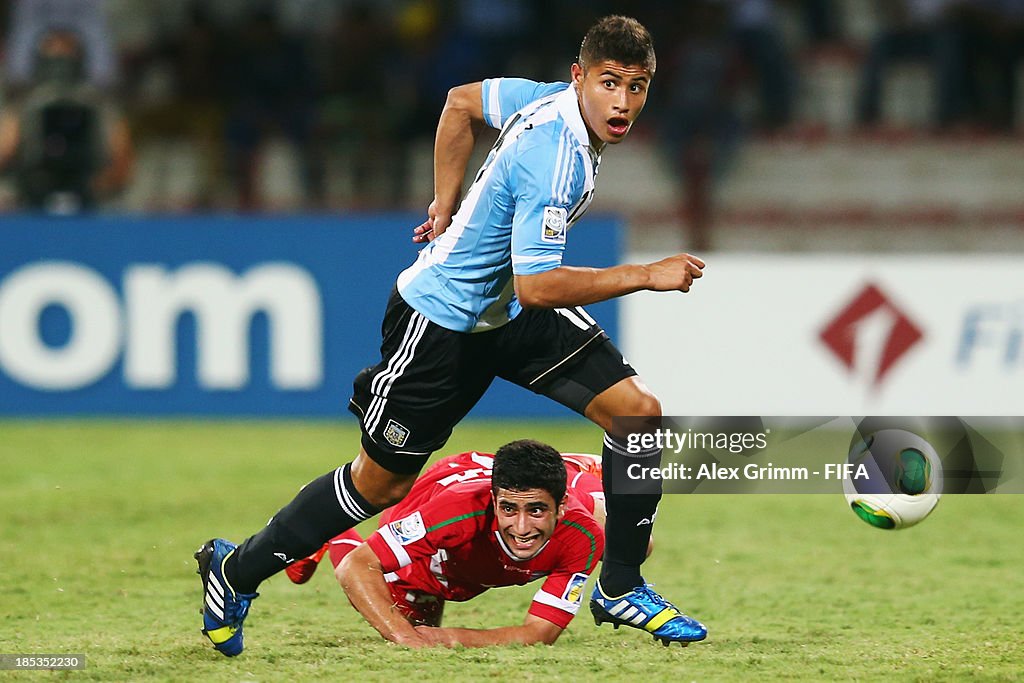 Iran v Argentina: Group E - FIFA U-17 World Cup UAE 2013