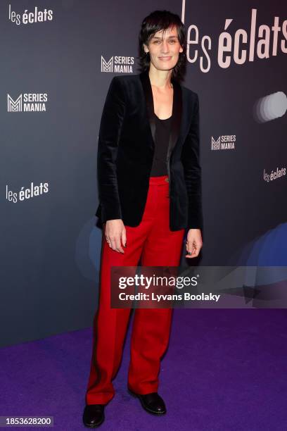 Clotilde Hesme attends the Les Eclats By Series Mania Photocall at La Gaite Lyrique on December 13, 2023 in Paris, France.