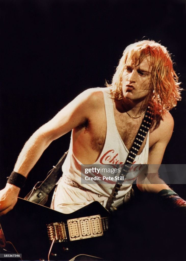 Def Leppard Perform At Hammersmith Odeon In 1983