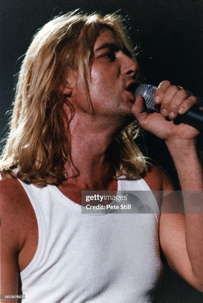 Def Leppard Perform At Birmingham NEC In 1996