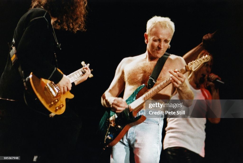 Def Leppard Perform At Birmingham NEC In 1996