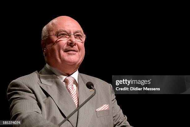 Jozef Dauwe attends to the celebration of the 40th birthday of the Ghent Film Festival. A celebration organised to honour Jacques Dubrulle, former...