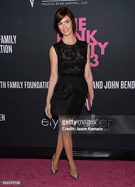 Actress Paz Vega attends Elyse Walker Presents The Pink Party 2013 hosted by Anne Hathaway at Barker Hangar on October 19, 2013 in Santa Monica,...