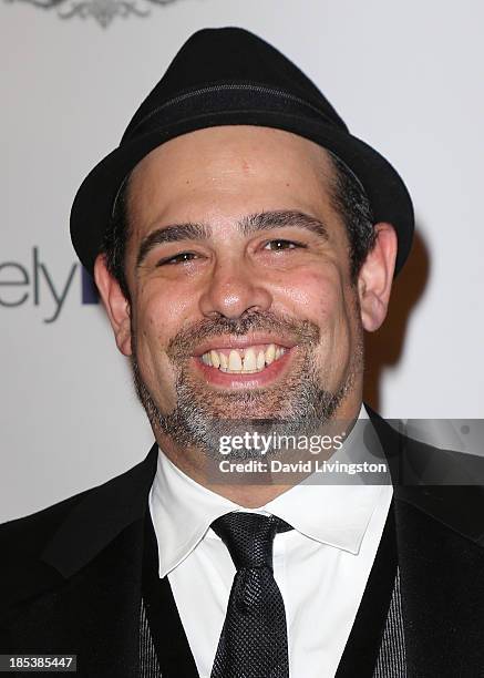 Messianic Jewish Rabbi Jason Sobel attends the Unlikely Heroes' Recognizing Heroes Awards Dinner & Gala at The Living Room at The W Hotel on October...