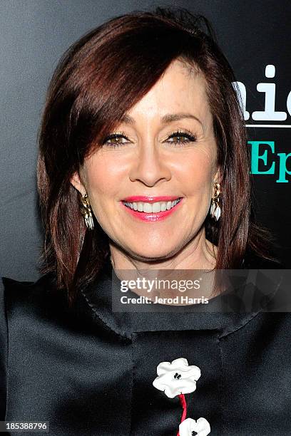 Actress Patricia Heaton arrives at "The Middle" 100th Episode Celebration at Spectra by Wolfgang Puck at the Pacific Design Center on October 19,...