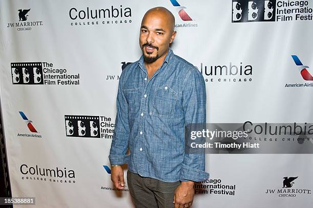 Geno Monteiro attends the "H4" premiere at AMC River East Theater on October 19, 2013 in Chicago, Illinois.