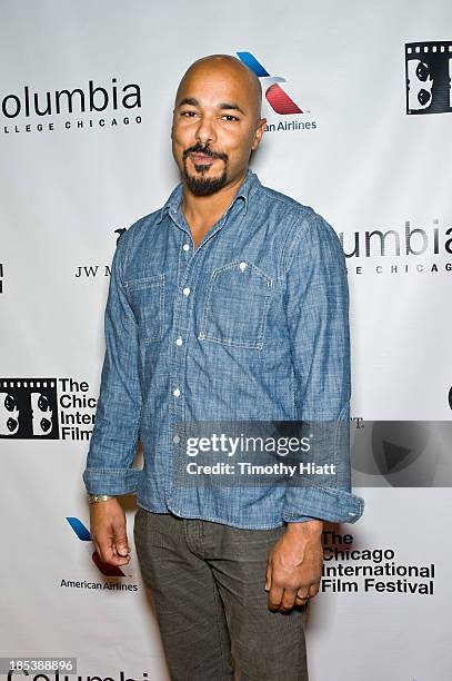 Geno Monteiro attends the "H4" premiere at AMC River East Theater on October 19, 2013 in Chicago, Illinois.