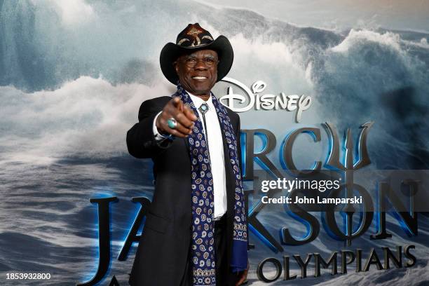 Glynn Turman attends Disney's "Percy Jackson and the Olympians" New York premiere at The Metropolitan Museum of Art on December 13, 2023 in New York...