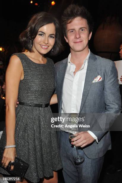 Actress Camilla Belle and guest attend 'An Evening Under The Stars' benefiting The L.A. Gay & Lesbian Center at a private residency on October 19,...