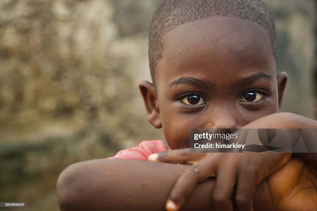Afrikanischen Jungen