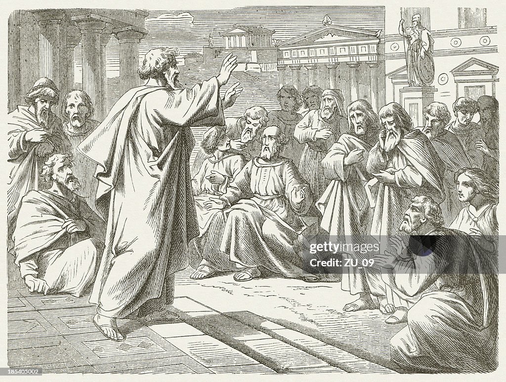 Paul in Athens (Acts 17, 22-23)
