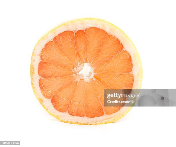 pink grapefruit - grapefruit stockfoto's en -beelden