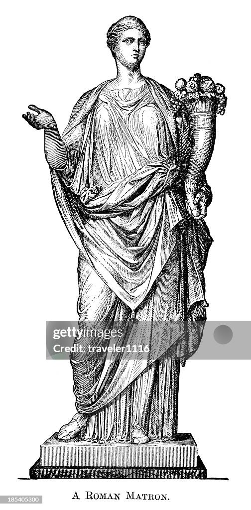 Greek Matron Roman Matron High-Res Vector Graphic - Getty Images