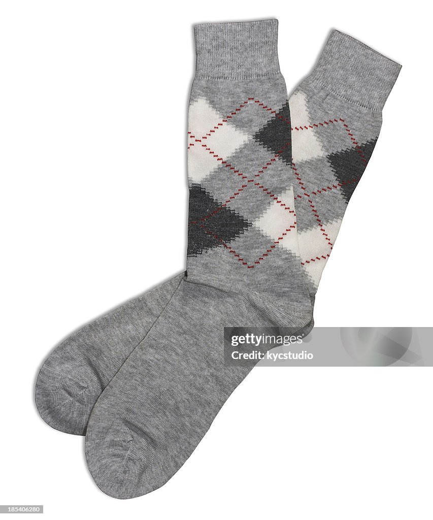 Traditonal socks isolated