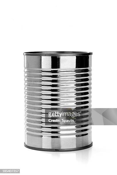 mystery can - goud metaal stock pictures, royalty-free photos & images
