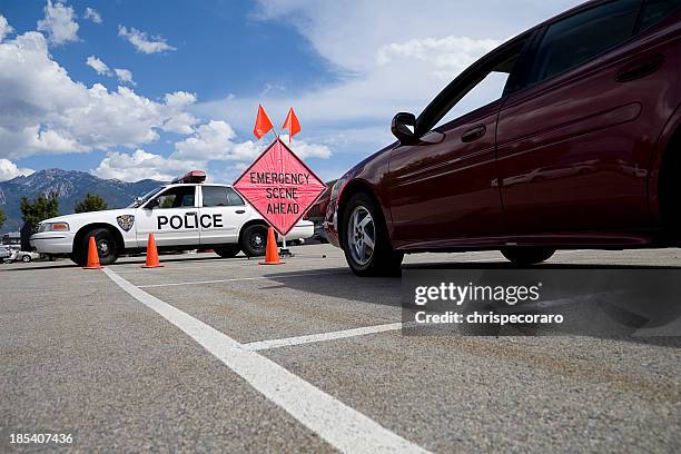Emergency Scene Ahead High-Res Stock Photo