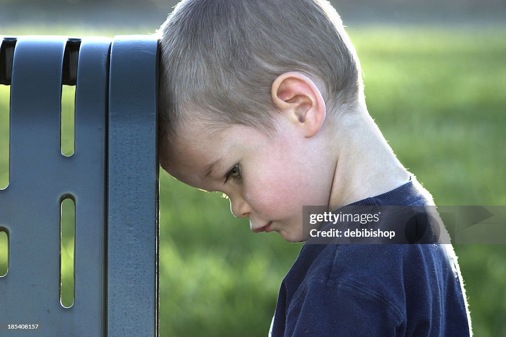 Menino triste