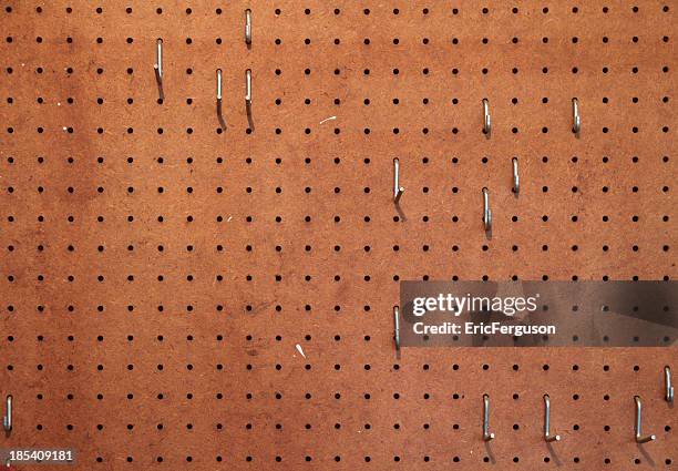 workshop pegboard - workbench stock pictures, royalty-free photos & images